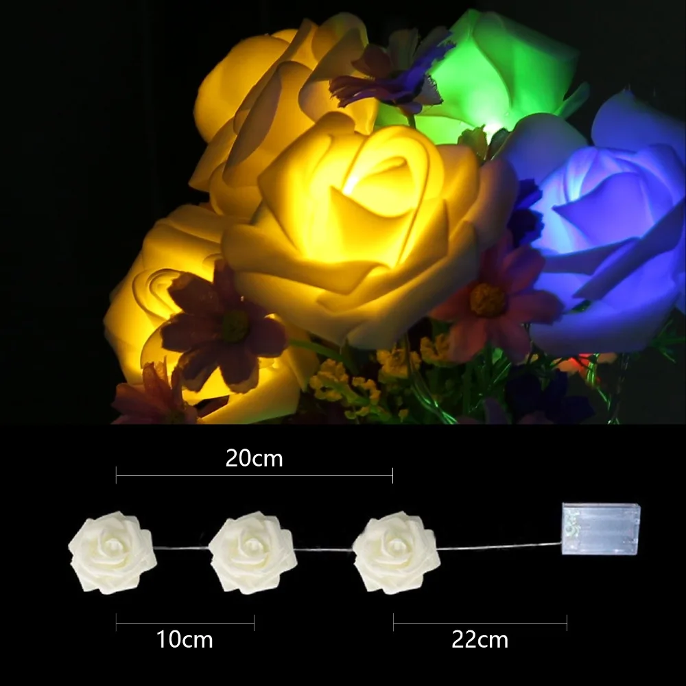 2meter 20LEDs Novelty Rose Flower Fairy String Fashion Holiday Lighting Wedding Garden Party Christmas indoor Decoration
2meter 20LEDs Novelty Rose Flower Fairy String Fashion Holiday Lighting Wedding Garden Party Christmas indoor Decoration