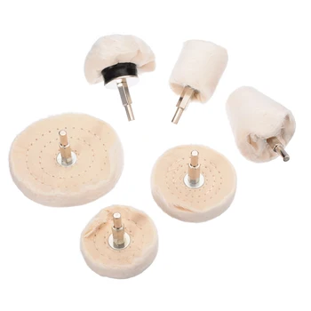 6pcs High Quality Cotton Cloth Polishing Buffer Car Polishing Wheel Attachment Polishing Buffing Tool Kit Home Drill Tools
6pcs High Quality Cotton Cloth Polishing Buffer Car Polishing Wheel Attachment Polishing Buffing Tool Kit Home Drill Tools