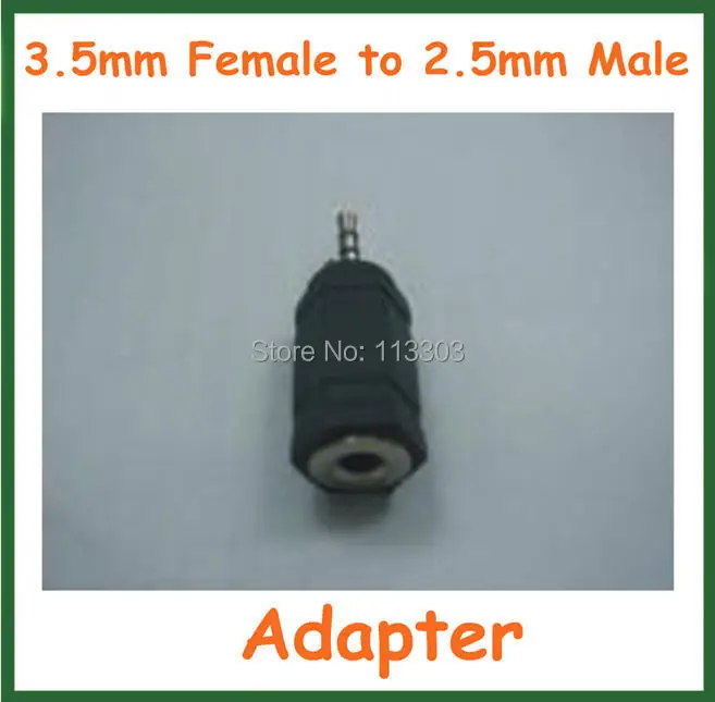 20pcs Converter 3.5mm Female to 2.5mm Male Audio Jack Adapter Coupler Extender Connector
20pcs Converter 3.5mm Female to 2.5mm Male Audio Jack Adapter Coupler Extender Connector