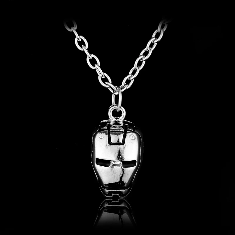 Marvel Moive The Avengers Super Hero Iron Man Necklace Superhero Mask Pendant Necklace For Men Gifts
Marvel Moive The Avengers Super Hero Iron Man Necklace Superhero Mask Pendant Necklace For Men Gifts