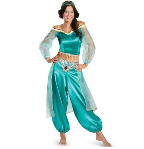 FREE SHIPPING Aladdin Princess Jasmine cosplay costume Adult Halloween Costumes for women party sexy Jasmine dress
FREE SHIPPING Aladdin Princess Jasmine cosplay costume Adult Halloween Costumes for women party sexy Jasmine dress