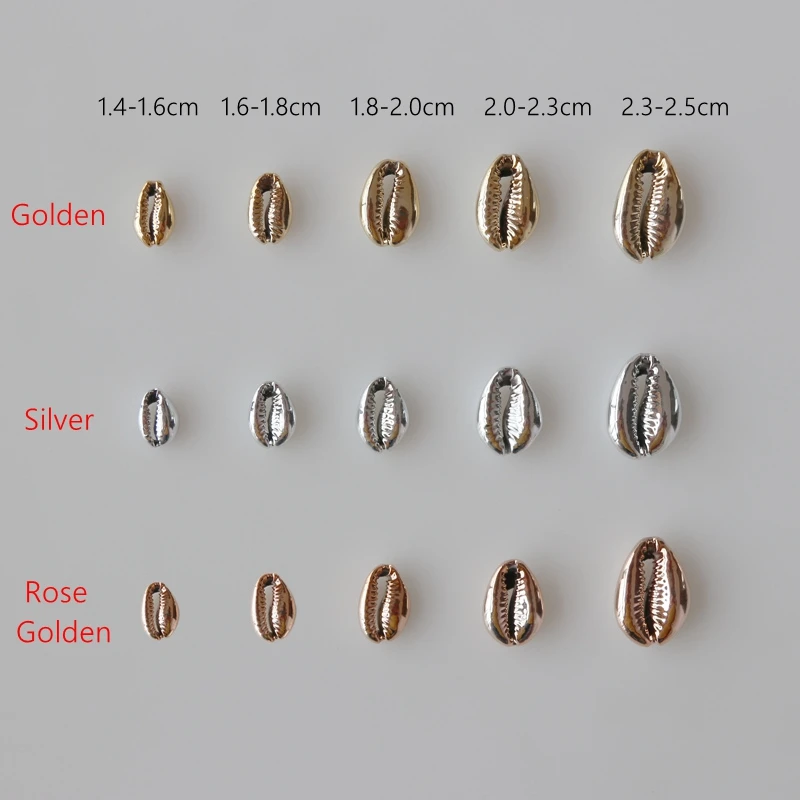 Free Shipping(10pcs/lot)1.4-2.5cm Natural Cowrie Shells Connect Charms Beads Golden Silver Plating For DIY Jewelry Accessories
Free Shipping(10pcs/lot)1.4-2.5cm Natural Cowrie Shells Connect Charms Beads Golden Silver Plating For DIY Jewelry Accessories