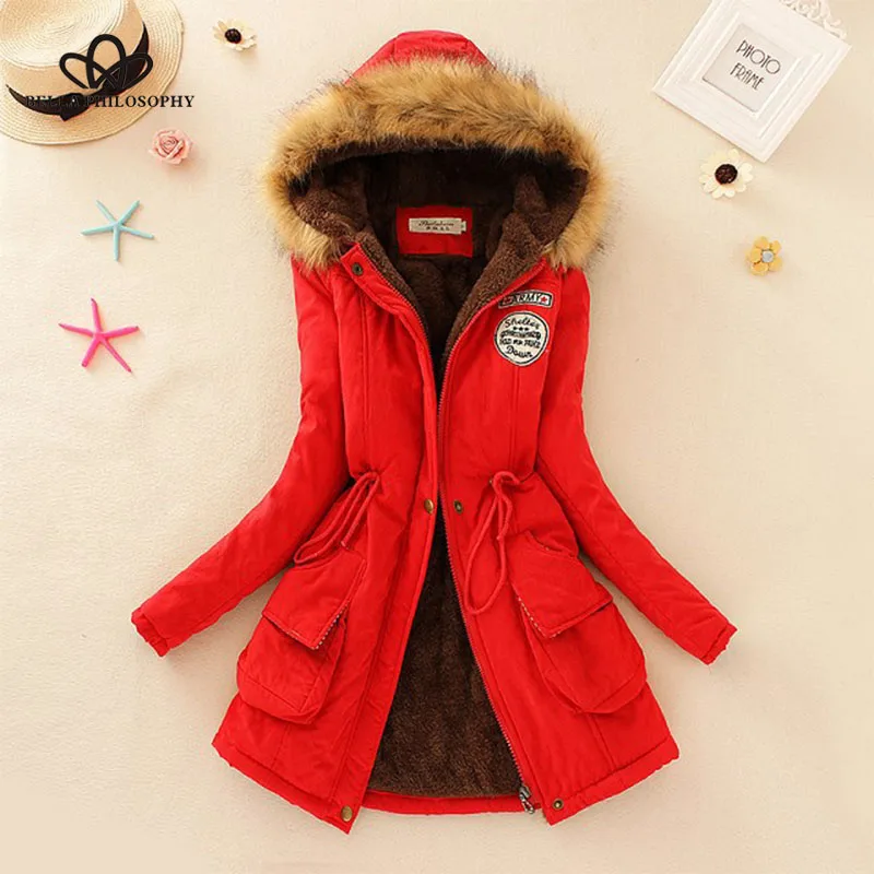 Bella Philosophy Winter Female Women Winter Coat New Parkas Thickening Womens Outwear Cotton Winter Jacket Parkas for Women
Bella Philosophy Winter Female Women Winter Coat New Parkas Thickening Womens Outwear Cotton Winter Jacket Parkas for Women