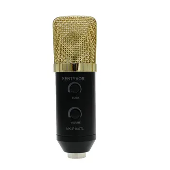 New USB Condenser Microphone MK-F100TL Microphone for Video Recording Karaoke Radio Studio Microphone for Computer PC
New USB Condenser Microphone MK-F100TL Microphone for Video Recording Karaoke Radio Studio Microphone for Computer PC