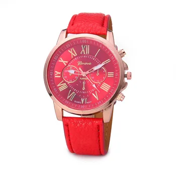 New Women's Fashion Geneva Roman Numerals Faux Leather Analog Quartz Wrist Watch Elegant Watch montre homme montre homme 2019
New Women's Fashion Geneva Roman Numerals Faux Leather Analog Quartz Wrist Watch Elegant Watch montre homme montre homme 2019