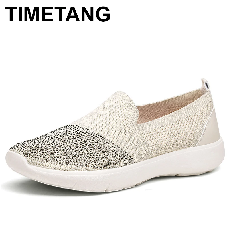 TIMETANG 2018 New Women Casual Sneakers Breathable Mesh Flat Shoes Crystal Women Non-slip Light Shoes Fly Weaving ShoesE290
TIMETANG 2018 New Women Casual Sneakers Breathable Mesh Flat Shoes Crystal Women Non-slip Light Shoes Fly Weaving ShoesE290