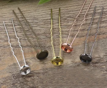 Retro Hairstick Hairwear Blanks Findings 10mm 12mm 14mm Round Smooth Bezel Cabochons Bases Settings DIY Women's Bride Hair Clips
Retro Hairstick Hairwear Blanks Findings 10mm 12mm 14mm Round Smooth Bezel Cabochons Bases Settings DIY Women's Bride Hair Clips