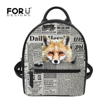 FORUDESIGNS PU Leather Women Backpack 2019 Fashion Wolf Printing Small Backpacks For Girls Travel Flap Shoulder Female Bagpack
FORUDESIGNS PU Leather Women Backpack 2019 Fashion Wolf Printing Small Backpacks For Girls Travel Flap Shoulder Female Bagpack