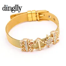 DINGLLY men women constellation snowflake (rose gold)silver mesh bracelet alloy buckle jewelry birthday pandora bracelet ancre
DINGLLY men women constellation snowflake (rose gold)silver mesh bracelet alloy buckle jewelry birthday pandora bracelet ancre