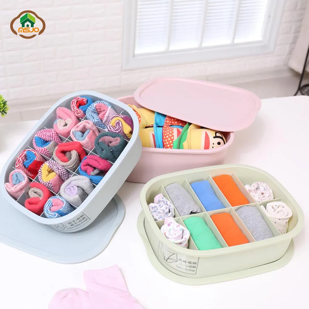 Msjo Organizer Sock Box Drawer Plastic Clothing Underwear Closet Organizer Box Multi-function Candy Color Sundries Storage Box
Msjo Organizer Sock Box Drawer Plastic Clothing Underwear Closet Organizer Box Multi-function Candy Color Sundries Storage Box