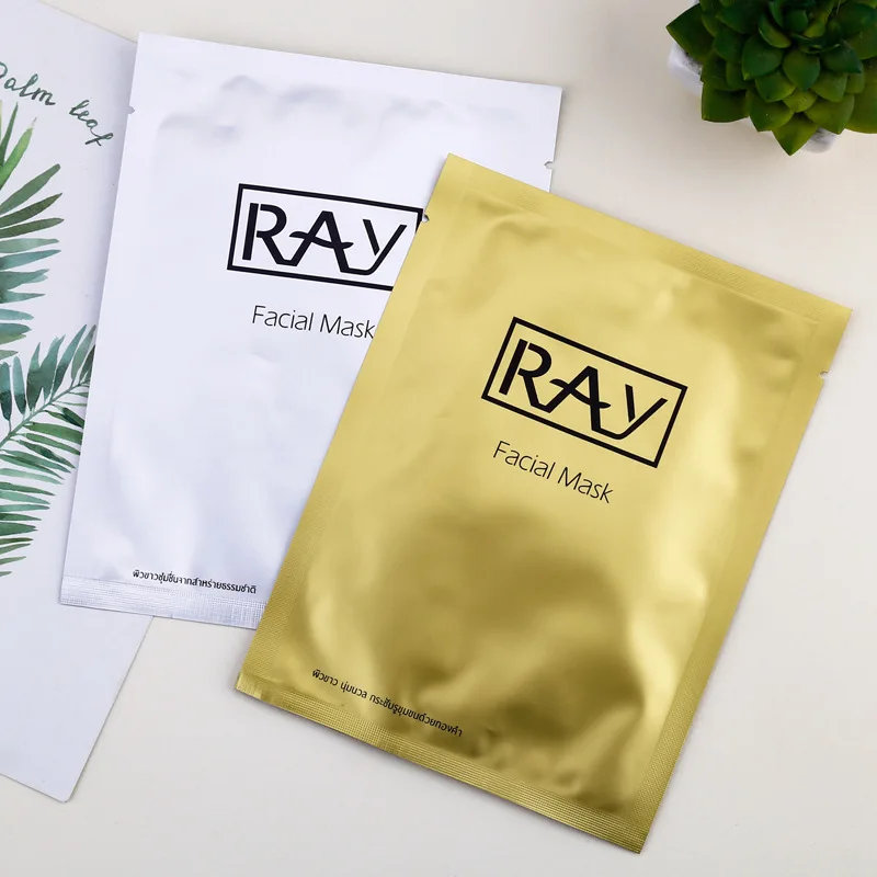 RAY Face Silk Mask Gold Silver Hydration Moisturizing Brighten Fine lines Restore elastic Tight skin Desalination spot Skin Care
RAY Face Silk Mask Gold Silver Hydration Moisturizing Brighten Fine lines Restore elastic Tight skin Desalination spot Skin Care
