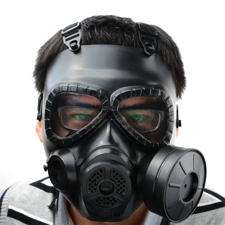 Resin Black Anti-poisoned Tactical Masks Paintball Airsoft Full Face Gas Helmet With Fan & Goggles
Resin Black Anti-poisoned Tactical Masks Paintball Airsoft Full Face Gas Helmet With Fan & Goggles