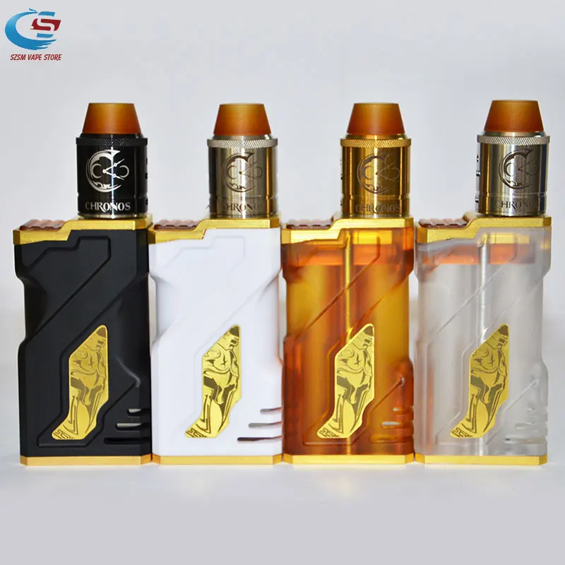 Kratos Elite Box Mod with Chronos Competition rda Electronic cigarette Kits for dual 18650 Battery 510 thread box mod kit
Kratos Elite Box Mod with Chronos Competition rda Electronic cigarette Kits for dual 18650 Battery 510 thread box mod kit