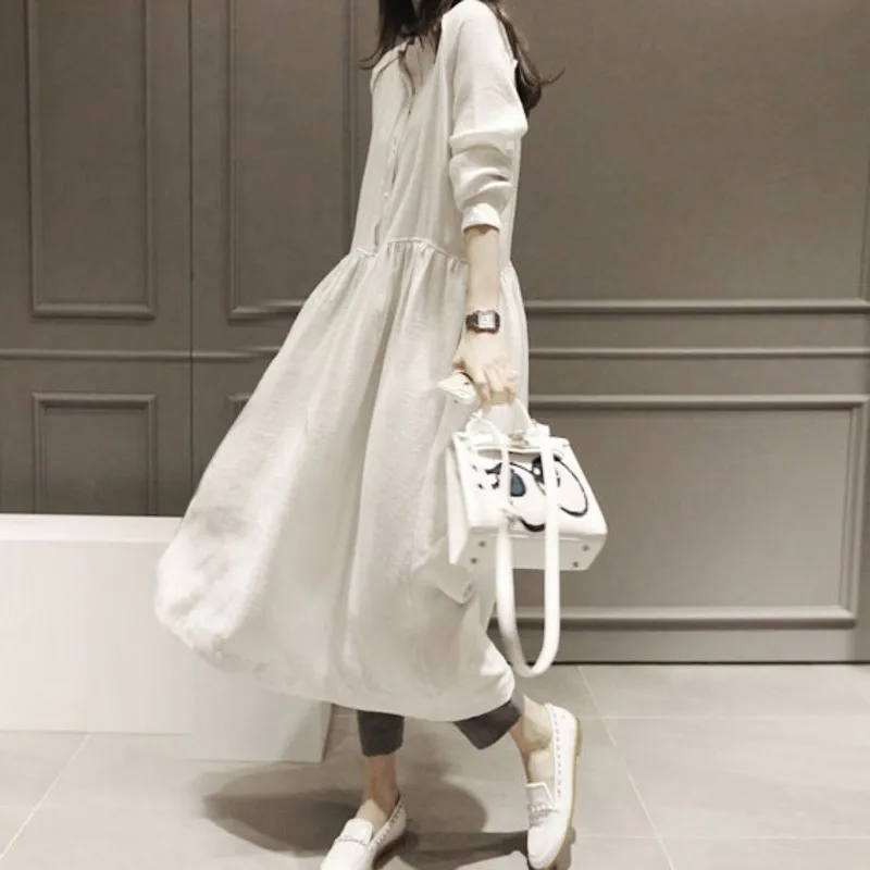 LANMREM 2019 New Spring Summer Fashion Black Stand Collar Long Sleeve Single Breasted Patchwork Draped Hem Woman Dress SA965
LANMREM 2019 New Spring Summer Fashion Black Stand Collar Long Sleeve Single Breasted Patchwork Draped Hem Woman Dress SA965