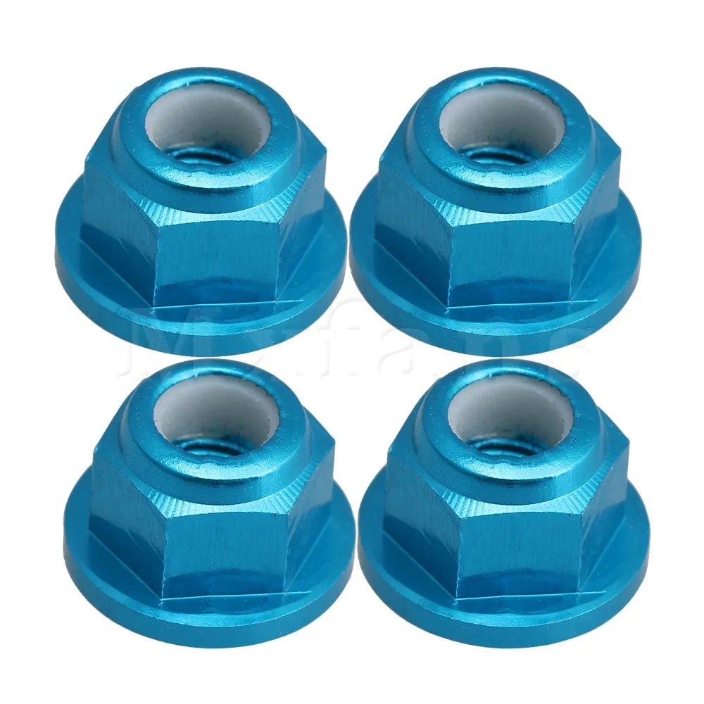Mxfans RC Accesssory Aluminum Alloy M4 Wheel Nuts Blue 0119 for WL 12428 12423 RC1:12 Off-road Buggy Car Pack of 4
Mxfans RC Accesssory Aluminum Alloy M4 Wheel Nuts Blue 0119 for WL 12428 12423 RC1:12 Off-road Buggy Car Pack of 4