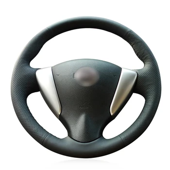 Black Micro Fiber Leather Car Steering Wheel Cover for Nissan Tiida Sylphy 2012-2015 Versa 2015-2019 Versa Note 2014-2018
Black Micro Fiber Leather Car Steering Wheel Cover for Nissan Tiida Sylphy 2012-2015 Versa 2015-2019 Versa Note 2014-2018