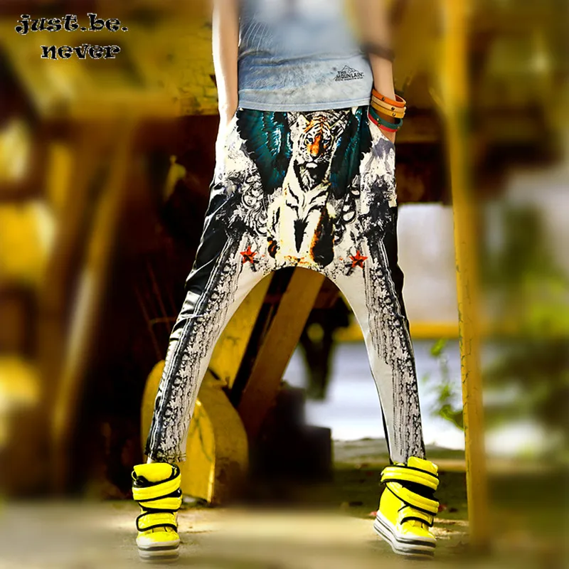 Just.be.never Hip Hop Women Harem Pants Elastic Waist Five Star Tiger Wings Print Spring Loose Streetwear Free Style Black Pants
Just.be.never Hip Hop Women Harem Pants Elastic Waist Five Star Tiger Wings Print Spring Loose Streetwear Free Style Black Pants