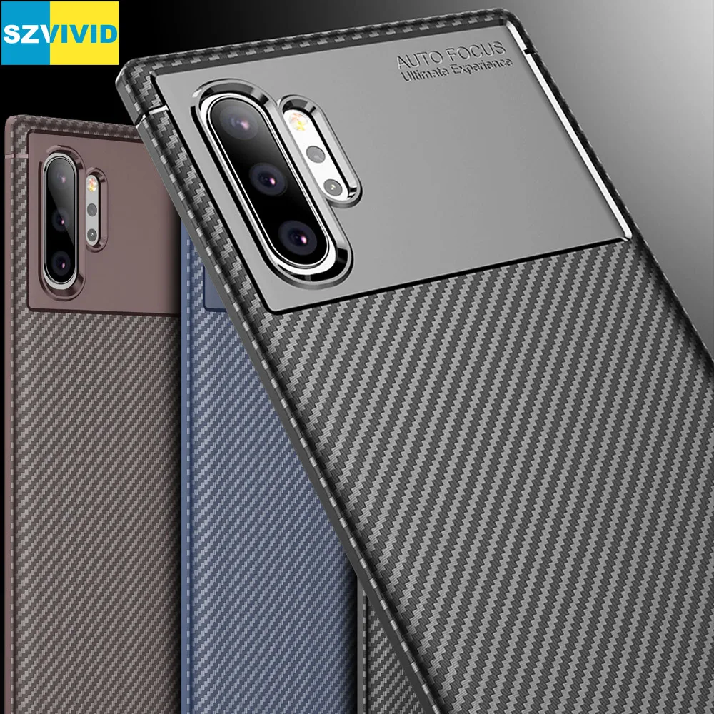 Carbon Fiber Case For Samsung Galaxy Note 10 Plus TPU Silicone Matte Frosted Protector fibre fabric Cover
Carbon Fiber Case For Samsung Galaxy Note 10 Plus TPU Silicone Matte Frosted Protector fibre fabric Cover