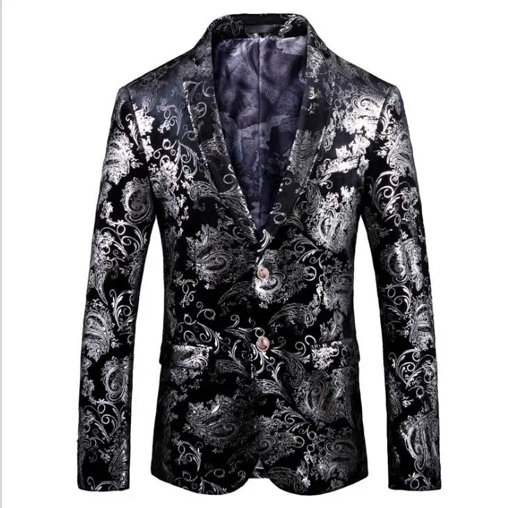 FOLOBE Silver Print Blazer Jacket for Men Fashion Prom Blazers Mens Dress Jacket Stage Wear Men Printed Blazer Slim Fit 5XL
FOLOBE Silver Print Blazer Jacket for Men Fashion Prom Blazers Mens Dress Jacket Stage Wear Men Printed Blazer Slim Fit 5XL