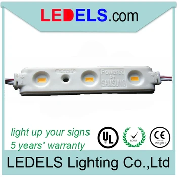 12V 1.2W tri led SMD 5630 IP65 led module injection for channel letter powered by Samsung led with UL certification
12V 1.2W tri led SMD 5630 IP65 led module injection for channel letter powered by Samsung led with UL certification