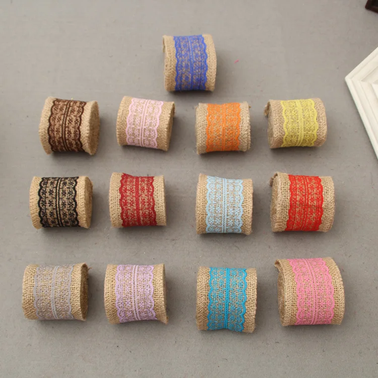 6cm 6 Meter/lot Jute Burlap Rolls Ribbon Lace Hessian for Wedding Decor Diy Jute Ornament Burlap Christmas Lace Trim Edge
6cm 6 Meter/lot Jute Burlap Rolls Ribbon Lace Hessian for Wedding Decor Diy Jute Ornament Burlap Christmas Lace Trim Edge