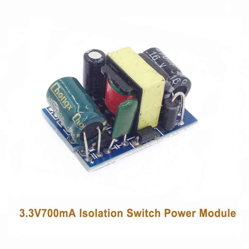 220V/110V to 3.3V 3.3V700mA Isolation Switch Power Module / AC-DC Step-Down Module
220V/110V to 3.3V 3.3V700mA Isolation Switch Power Module / AC-DC Step-Down Module