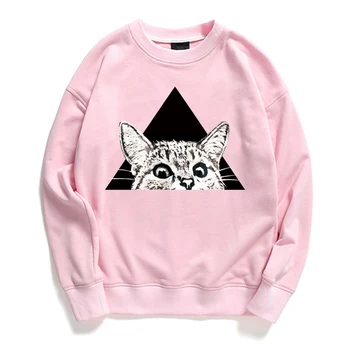 2017 Cat Kawaii Women Sweatshirt Cotton Loose Harajuku Hooded Female Casual Full Hoodies Sweatshirts Black Moletons Femininos
2017 Cat Kawaii Women Sweatshirt Cotton Loose Harajuku Hooded Female Casual Full Hoodies Sweatshirts Black Moletons Femininos