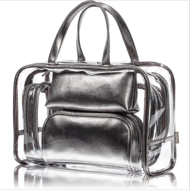 5 Pcs/Set Travel Transparent Cosmetic Bag Women Paillette PVC Makeup Bags Wash Pouch Beauty Organizer Storage Case Toiletry Bag
5 Pcs/Set Travel Transparent Cosmetic Bag Women Paillette PVC Makeup Bags Wash Pouch Beauty Organizer Storage Case Toiletry Bag