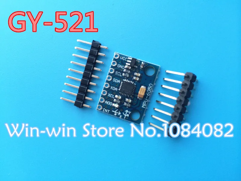 10pcs/lot GY-521 MPU-6050 MPU6050 Module 3 Axis analog gyro sensors+ 3 Axis Accelerometer Module
10pcs/lot GY-521 MPU-6050 MPU6050 Module 3 Axis analog gyro sensors+ 3 Axis Accelerometer Module