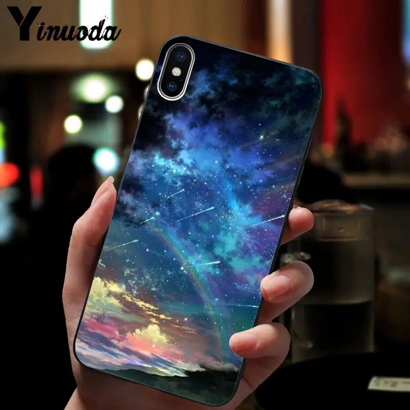 Starry sky moon