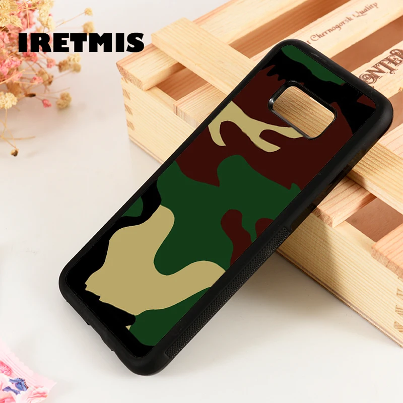 Iretmis S3 S4 S5 Silicon Rubber phone case cover for Samsung Galaxy S6 S7 S8 S9 edge plus Note 3 4 5 8 9 Camouflage Army Soldier
Iretmis S3 S4 S5 Silicon Rubber phone case cover for Samsung Galaxy S6 S7 S8 S9 edge plus Note 3 4 5 8 9 Camouflage Army Soldier