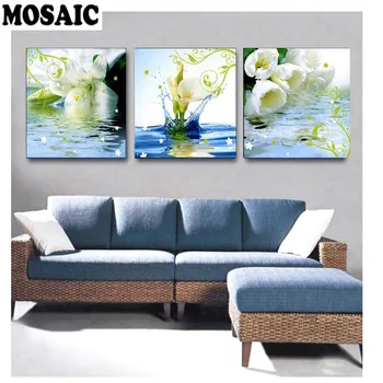 3 piece white lily Diamond Painting Full Square/ Round Drill 5D Diamond Mosaic Rhinestone Embroidery diamond with paint flower
3 piece white lily Diamond Painting Full Square/ Round Drill 5D Diamond Mosaic Rhinestone Embroidery diamond with paint flower