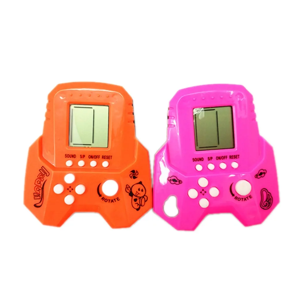 Super Mini Video Games Consoles Portable LCD Handheld Game Players for Tetris 23 Games Children Educational Electronic Toys
Super Mini Video Games Consoles Portable LCD Handheld Game Players for Tetris 23 Games Children Educational Electronic Toys