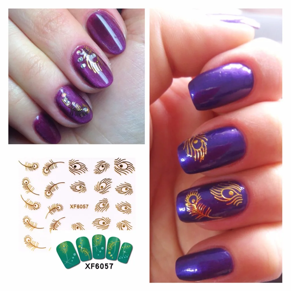 YZWLE 1 Pc Optional 3D Nail Stickers Beauty Gold Design Brand Nail Art Charms Nails Bronzing Decals Decorations Tools
YZWLE 1 Pc Optional 3D Nail Stickers Beauty Gold Design Brand Nail Art Charms Nails Bronzing Decals Decorations Tools