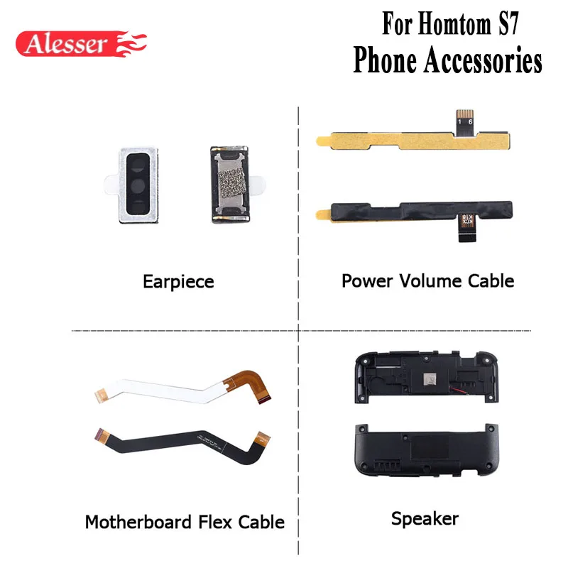 Alesser For Homtom S7 Loud Speaker Earpiece Motherboard Flex Cable Power Button Volume Key Flex Cable For Homtom S7 Mobile Phone
Alesser For Homtom S7 Loud Speaker Earpiece Motherboard Flex Cable Power Button Volume Key Flex Cable For Homtom S7 Mobile Phone