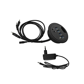PC G6 Desktopors Connect 92*78*24 mm USB3.0+DC 5V Gadgets Computer Desk Hole Splitter Support Data Read Charge Extended PC Audio
PC G6 Desktopors Connect 92*78*24 mm USB3.0+DC 5V Gadgets Computer Desk Hole Splitter Support Data Read Charge Extended PC Audio