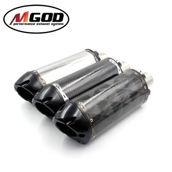51mm Motorcycle Universal Modified Carbon Fiber Exhaust Pipe Escape Moto for USA Two Brother gsr600 TwoBrother CBR650F TMAX155
51mm Motorcycle Universal Modified Carbon Fiber Exhaust Pipe Escape Moto for USA Two Brother gsr600 TwoBrother CBR650F TMAX155