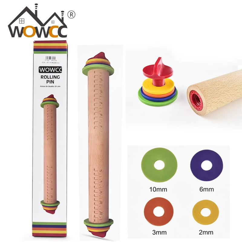 Wooden Baking Stick Rolling Pin Fondant Paste Cake Roller Adjustable Multifunction Embossed Roller Mold Cake Decorating Tools
Wooden Baking Stick Rolling Pin Fondant Paste Cake Roller Adjustable Multifunction Embossed Roller Mold Cake Decorating Tools