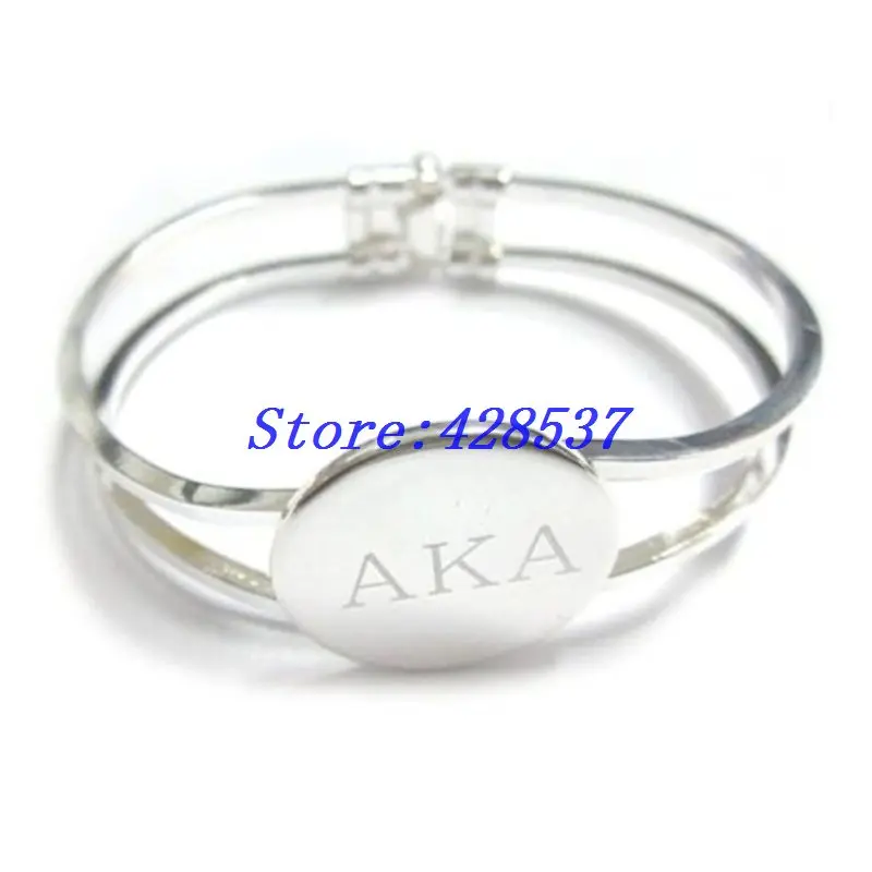 Free Shipping Fashion Solid Greek Sorority Symbol Carving Engrave AKA Alpha Kap-pa Alpha Jewelry Round Cuff Bracelets Bangles
Free Shipping Fashion Solid Greek Sorority Symbol Carving Engrave AKA Alpha Kap-pa Alpha Jewelry Round Cuff Bracelets Bangles
