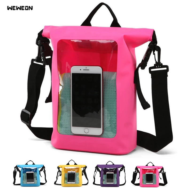 Waterproof Swimming Bag 5L Swimsuit Mobile Phone Storage Tote Transparent Window Waterproof Dry Bag Pack Sack Trekking Rafting
Waterproof Swimming Bag 5L Swimsuit Mobile Phone Storage Tote Transparent Window Waterproof Dry Bag Pack Sack Trekking Rafting