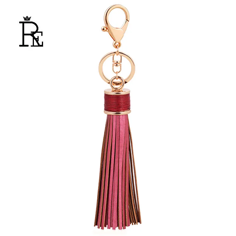 RE Cute Pu Leathers Tassel Keychain Leather Alloy Trinket Car Key chain Gift Women Bag Charm Key ring Keys accessories A0225
RE Cute Pu Leathers Tassel Keychain Leather Alloy Trinket Car Key chain Gift Women Bag Charm Key ring Keys accessories A0225
