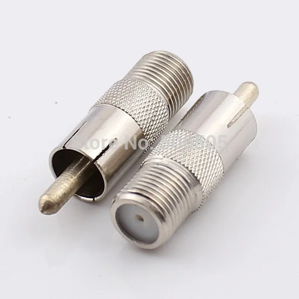 High Quality RCA plug to N connector RCA Male To F Type Female Straight Plug RF Adapter Connector 10cs/lot
High Quality RCA plug to N connector RCA Male To F Type Female Straight Plug RF Adapter Connector 10cs/lot
