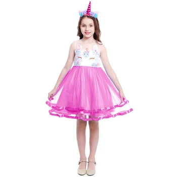Unicorn Dress Girls Unicorn Cosplay Party Costume Wedding Bridesmaid Dresses for Kids Birthday Princess Dress for Photo Shoot
Unicorn Dress Girls Unicorn Cosplay Party Costume Wedding Bridesmaid Dresses for Kids Birthday Princess Dress for Photo Shoot