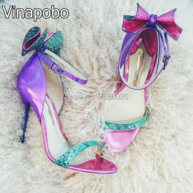 2017 Crystal Embellished Butterfly-Knot Women Sandals Ankle Buckle Straps Peep Toe Cut-Outs Shoes Gold/Silver/Black/Purple 34-42
2017 Crystal Embellished Butterfly-Knot Women Sandals Ankle Buckle Straps Peep Toe Cut-Outs Shoes Gold/Silver/Black/Purple 34-42
