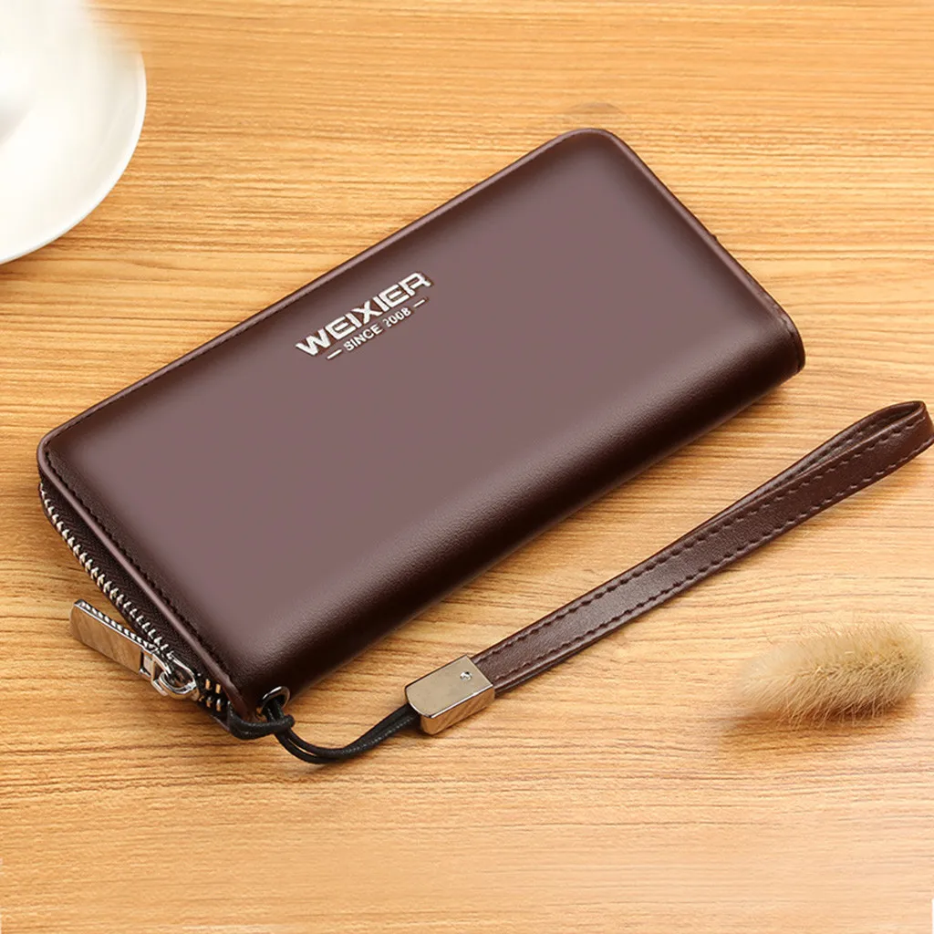2019 Luxury Brand Men Wallets Long Men Purse Business Multi-function Card Holder Wallet Double Zipper Bag Male Wallet Coin
2019 Luxury Brand Men Wallets Long Men Purse Business Multi-function Card Holder Wallet Double Zipper Bag Male Wallet Coin