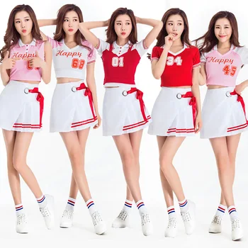 Cosmos Girl Team Cheerleading Costumes for The Annual Student Sports Sexy Disfraz Mujer Varsity Cosplay School Girl Costume
Cosmos Girl Team Cheerleading Costumes for The Annual Student Sports Sexy Disfraz Mujer Varsity Cosplay School Girl Costume