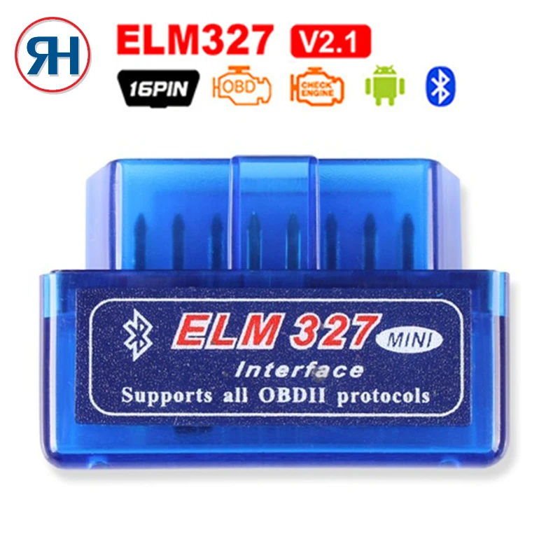 OBD2 Car Diagnostic Tool ELM 327 Bluetooth ELM327 OBDII / OBD2 V2.1 v1.5 Vehicle Diagnostic Scanner Tool Reader Works On Android 
OBD2 Car Diagnostic Tool ELM 327 Bluetooth ELM327 OBDII / OBD2 V2.1 v1.5 Vehicle Diagnostic Scanner Tool Reader Works On Android