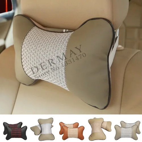 2PCS Leather Headrest Neck Pillow Car Auto Seat Cover Head Neck Rest Cushion Headrest Pillow 8COLORS Free shipping
2PCS Leather Headrest Neck Pillow Car Auto Seat Cover Head Neck Rest Cushion Headrest Pillow 8COLORS Free shipping