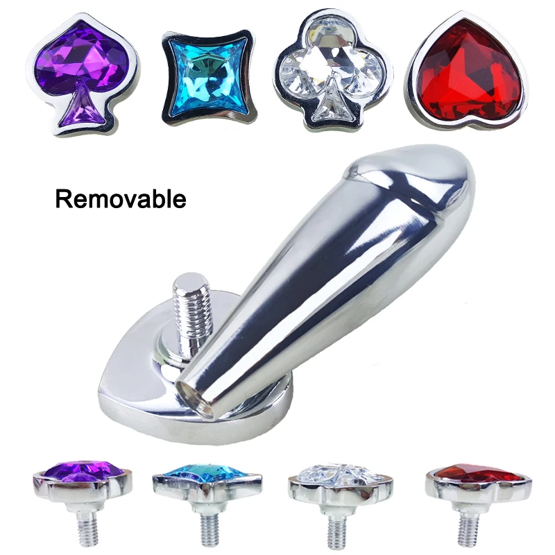 New Metal Crystal Anal Plugs For Couples Butt Plug Sets Big Anal Dildo Sex Toys For Women & Men Booty Beads Adult Sex Products
