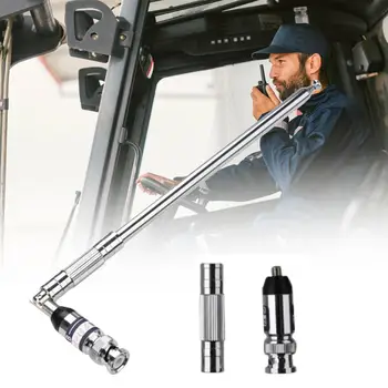 BNC Intercom Long Rod Antenna 118-136MHZ High Gain Stainless Steel 118-136MHz Whip Antenna For Airband Radio Receiver Aviation
BNC Intercom Long Rod Antenna 118-136MHZ High Gain Stainless Steel 118-136MHz Whip Antenna For Airband Radio Receiver Aviation